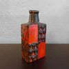Tall Fat Lava Vase By Scheurich Keramik, West Germany