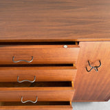 Mid Century Modern Walnut Dressers by George Nelson for Herman Miller