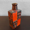 Tall Fat Lava Vase By Scheurich Keramik, West Germany