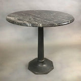 Black Marble Bistro Table