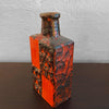 Tall Fat Lava Vase By Scheurich Keramik, West Germany