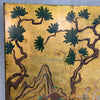 Pair of Hollywood Regency Chinoiserie Door Panel Paintings