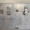 Large Industrial Aluminum Military Trunk