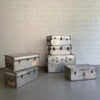 Large Industrial Aluminum Military Trunk