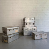 Large Industrial Aluminum Military Trunk