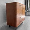 Mid Century Modern Walnut Dressers by George Nelson for Herman Miller