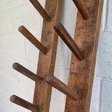 Rustic Industrial Pegged Pine Wall Racks