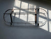 Large Industrial Brushed Steel Kitchen Utility Pot Rack