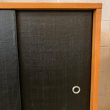 Paul McCobb Planner Group Maple Sliding Door Cabinet