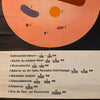 German Educational Anatomical Wall Chart Comparison Of Bacteria And Virus