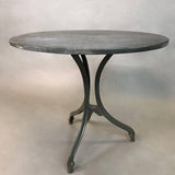 Oval Slate Café Table