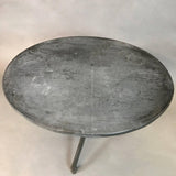 Oval Slate Café Table