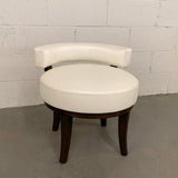 Mid Century Modern Swivel Vanity Chair