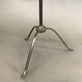 Industrial Brushed Steel And Brass Coat Rack