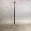 Industrial Brushed Steel And Brass Coat Rack