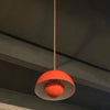 Verner Panton Orange Flower Pot Pendant Light, Louis Poulsen
