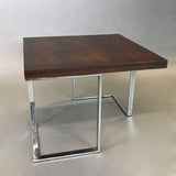 Modernist Rosewood Side Table