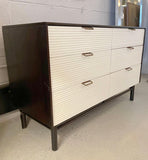 Midcentury Oak Lowboy Dresser By Raymond Loewy For Mengel