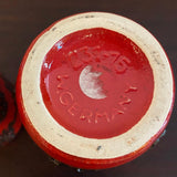 Pair Of Fat Lava Vases By Scheurich Keramik