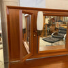 Scandinavian Modern Teak Vanity With Light