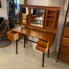 Scandinavian Modern Teak Vanity With Light
