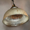 Silver Mercury Glass Pendant Light