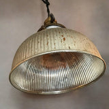 Silver Mercury Glass Pendant Light