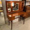 Scandinavian Modern Teak Vanity With Light