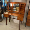 Scandinavian Modern Teak Vanity With Light
