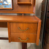 Scandinavian Modern Teak Vanity With Light