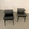 Paul McCobb For Planner Group Ebonized Step End Tables