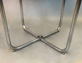 Gilbert Rohde Chrome Table