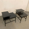 Paul McCobb For Planner Group Ebonized Step End Tables