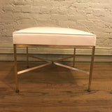 Paul McCobb Brass Ottomans