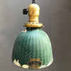 Green X-Ray Mercury Glass Pendant Light
