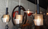 Smoked Glass Lightolier Pendants