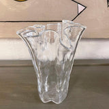 Decorative Folded Glass Vase, Finland