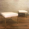 Paul McCobb Brass Ottomans