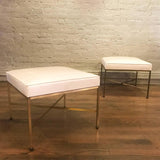 Paul McCobb Brass Ottomans