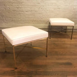 Paul McCobb Brass Ottomans