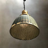 Green X-Ray Mercury Glass Pendant Light