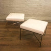 Paul McCobb Brass Ottomans