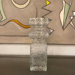 Czech Art Glass Vase By Jan Gabrhel for Sklo Union