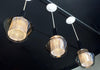 Smoked Glass Lightolier Pendants