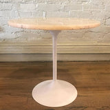 Marble Tulip Side Table