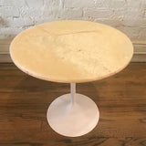 Marble Tulip Side Table