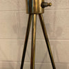 Pair Of Mid Century Modern Brass Tripod Table Lamps