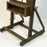Large Oak Artists Easel