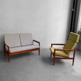Danish Modern Teak Lounge Chair By Borge Jensen