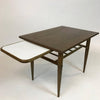 Walnut Extension Side Table